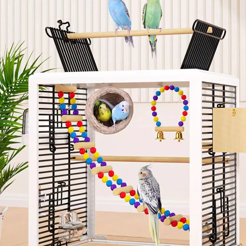 Animal Pet Bird Cages Budgie Chinchilla Rabbit Pigeon Carrier Feeder Quail Bird Cages Toys Cage Pour Oiseaux Birdhouse Garden