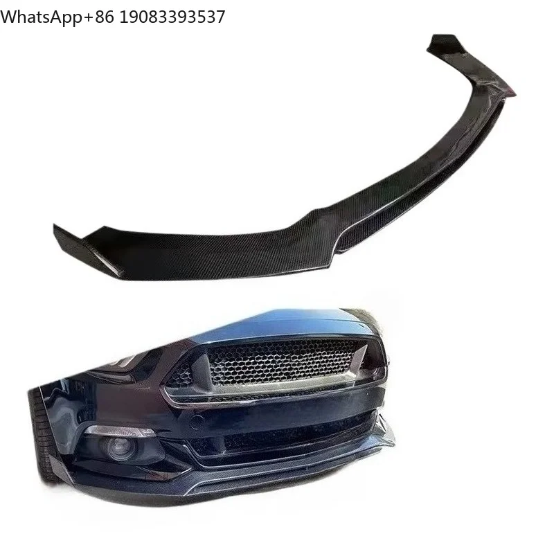 

Perfect Fitment C-mst Style Carbon Fiber Front Lip Front Bumper Splitter For Ford Mustang 2015-2017