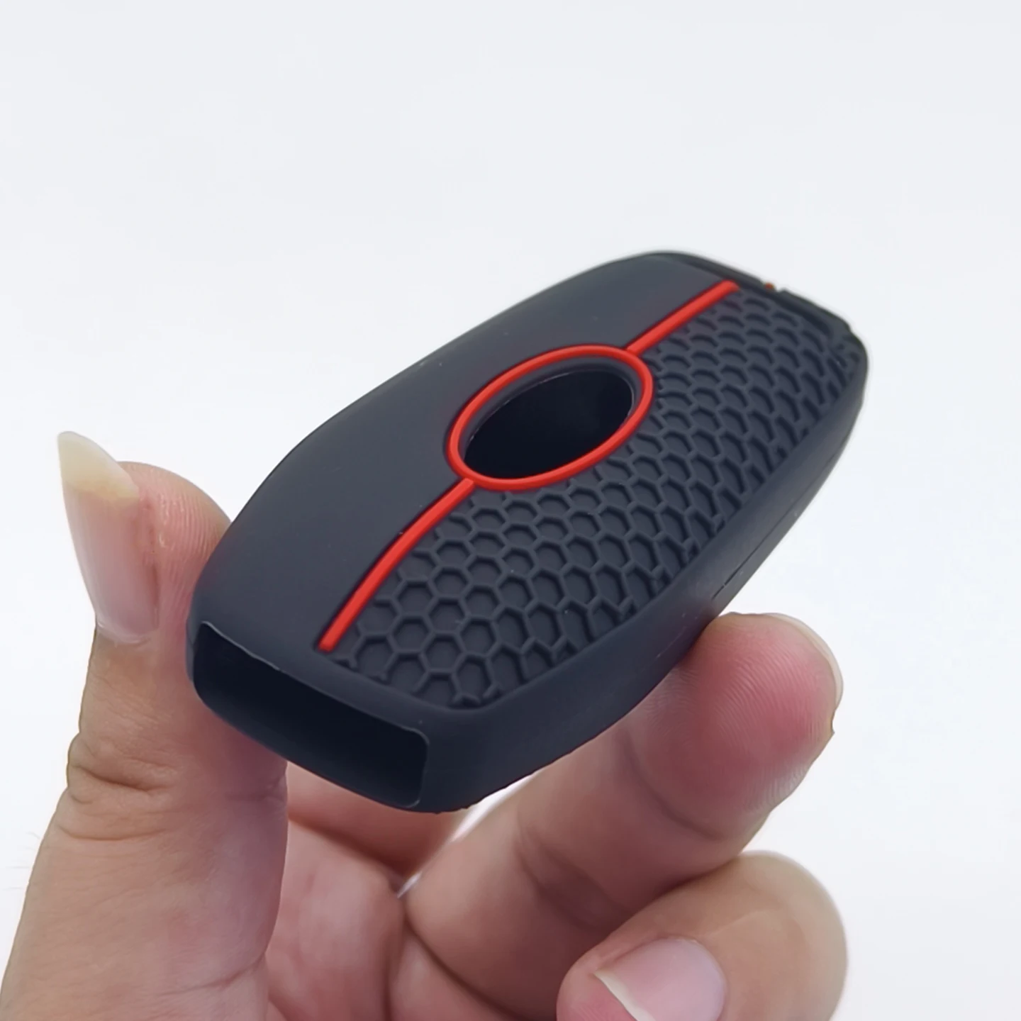 Xinyuexin Silicone Smart Remote Key Case Shell Fob for Ford Mustang 2015 2016 2017 4 Button Key Holder Protection 2 Pcs/lot