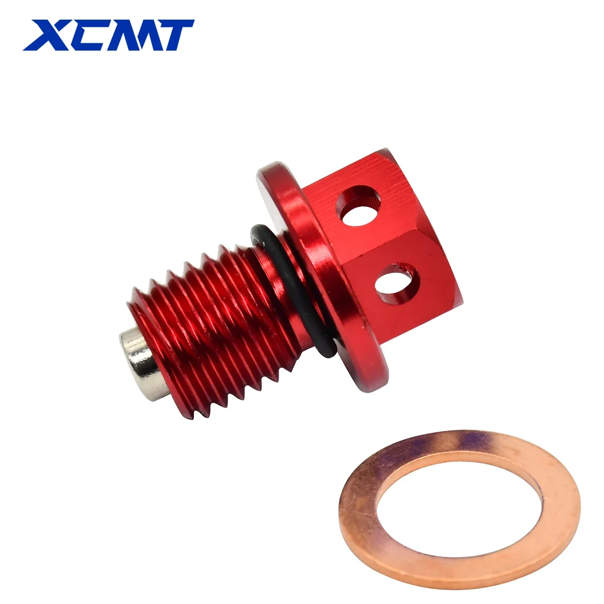 Motorcycle M12x1.5 Magnetic Oil Drain Plug Bolt Oil Drain Sump Nut Fit For Honda Kawasaki Yamaha Motocross Scooter ATV Quad Bik