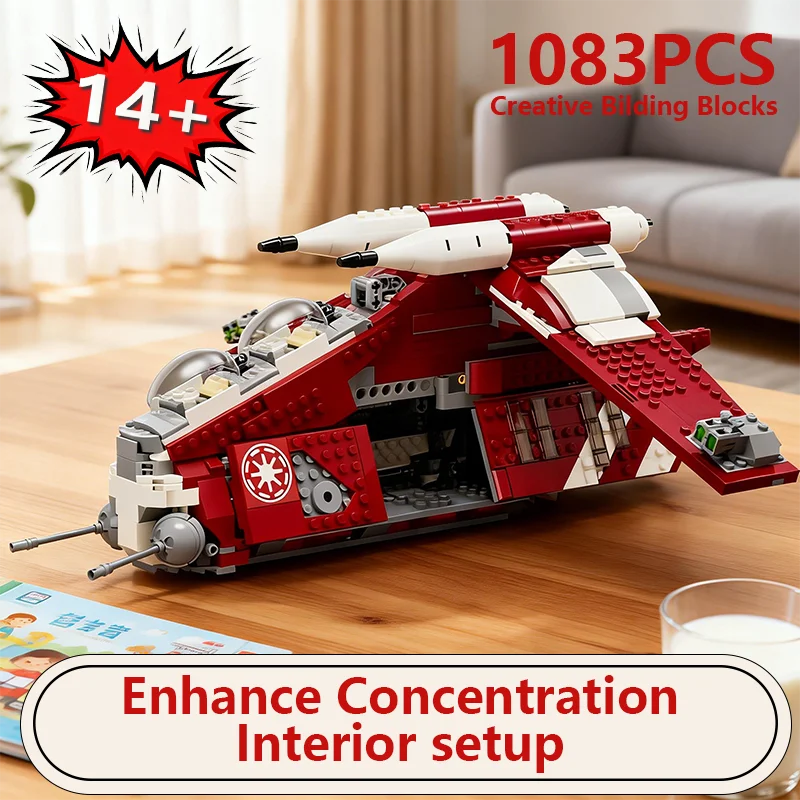 1083pcs-space-wars-coruscant-guard-gunship-building-blocks-set-collectible-moc-brick-kitcreative-architectural-toy-for-kid-adult