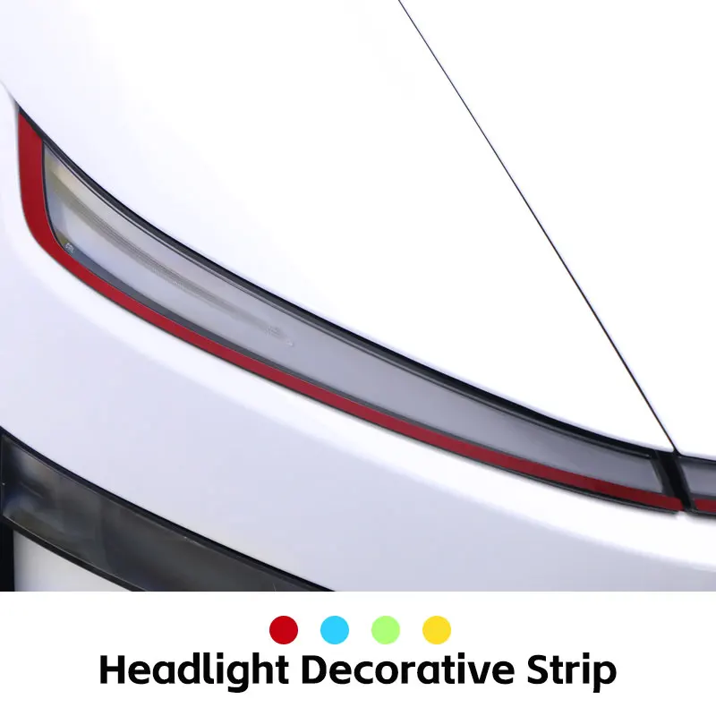 

Для Telsa Model 3 Highland 2024-2025 предварительно вырезанная наклейка на фару, комплект декоративных полосок, защитная пленка для автомобильной краски, Стайлинг, наклейка, пленка