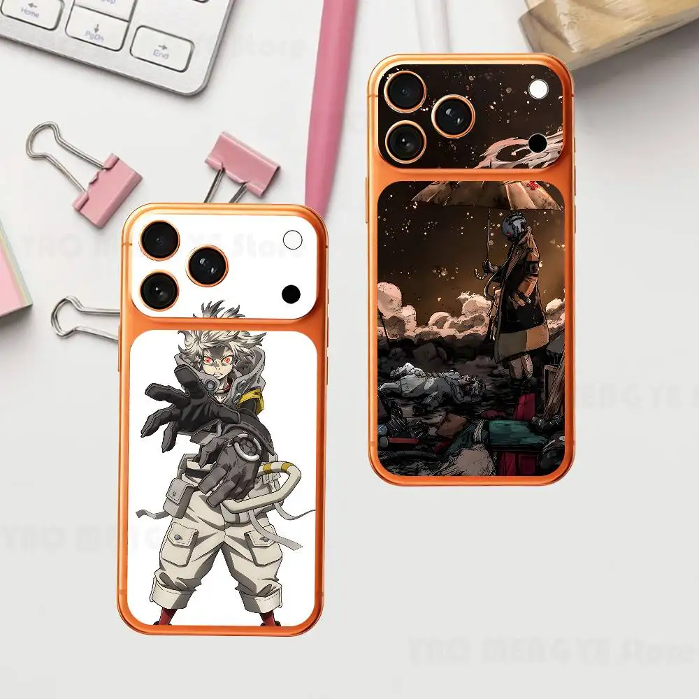 

Anime G-Gachiakuta Enjin Rudo Tsuna Zanka For Iphone 17 Pro ProMax Back Protective Decorative Sticker Back Cover