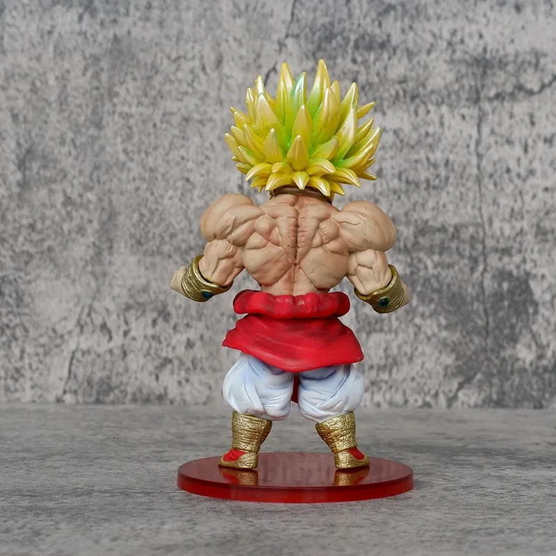 14cm Dragon Ball Broly GK LeaGue WCF Scale Figure Model Ornament Collection Gift