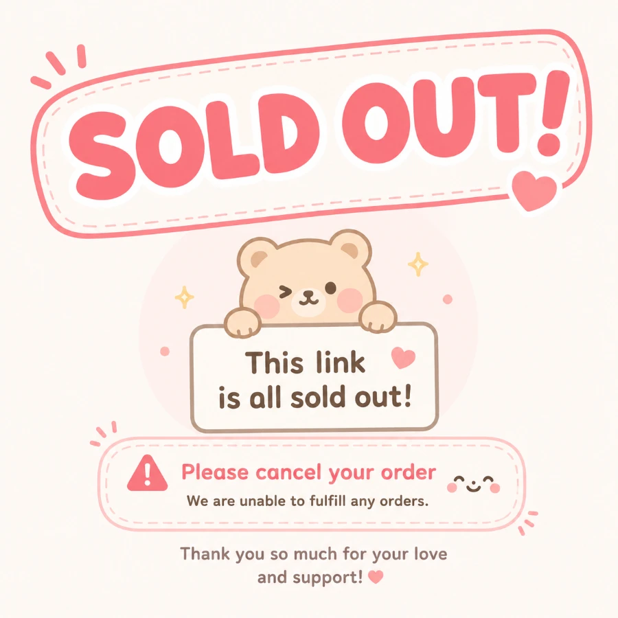 sorry love this item is sold out please cancel the order wish you have a good day
