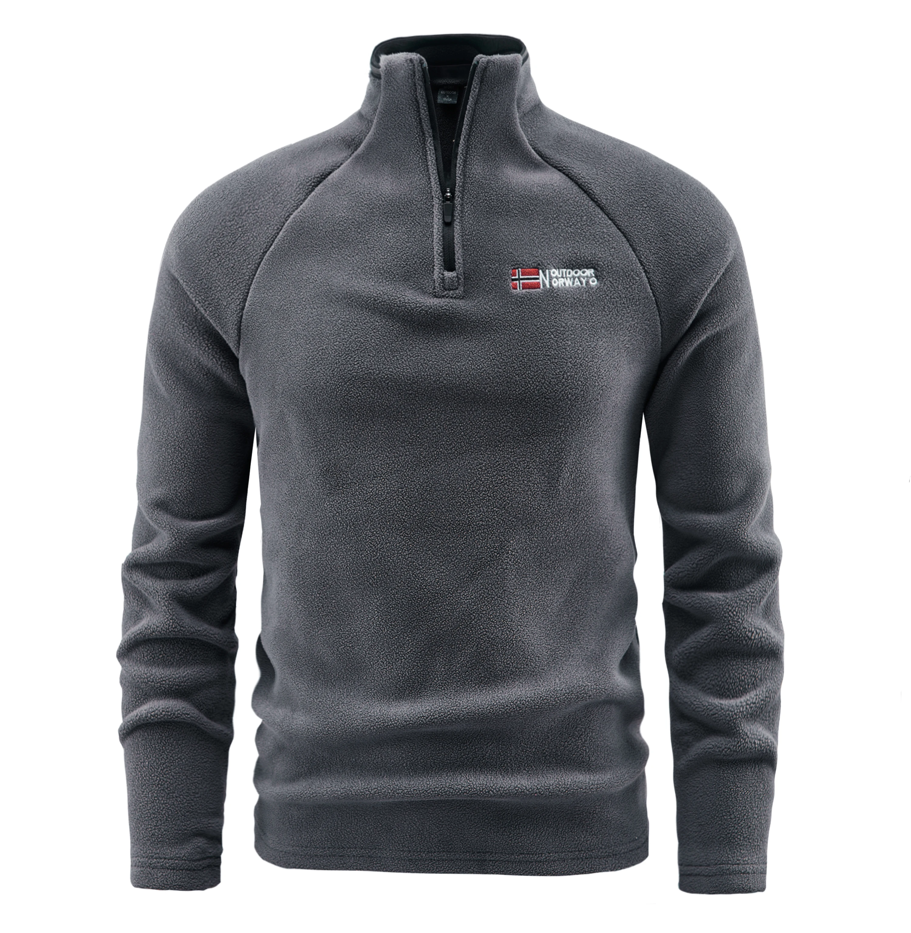 

New Outdoor Fleece Jacket Clothes Warm Zippers Pullover Men Windproof Coat Men's Tactical Thermal Hiking Sweatshirt