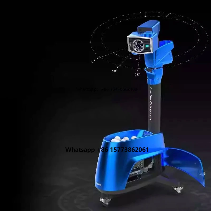 

Автоматическая интеллектуальная машина для настольного тенниса Double Fish Super 8-го поколения для домашних тренировок (напольная)