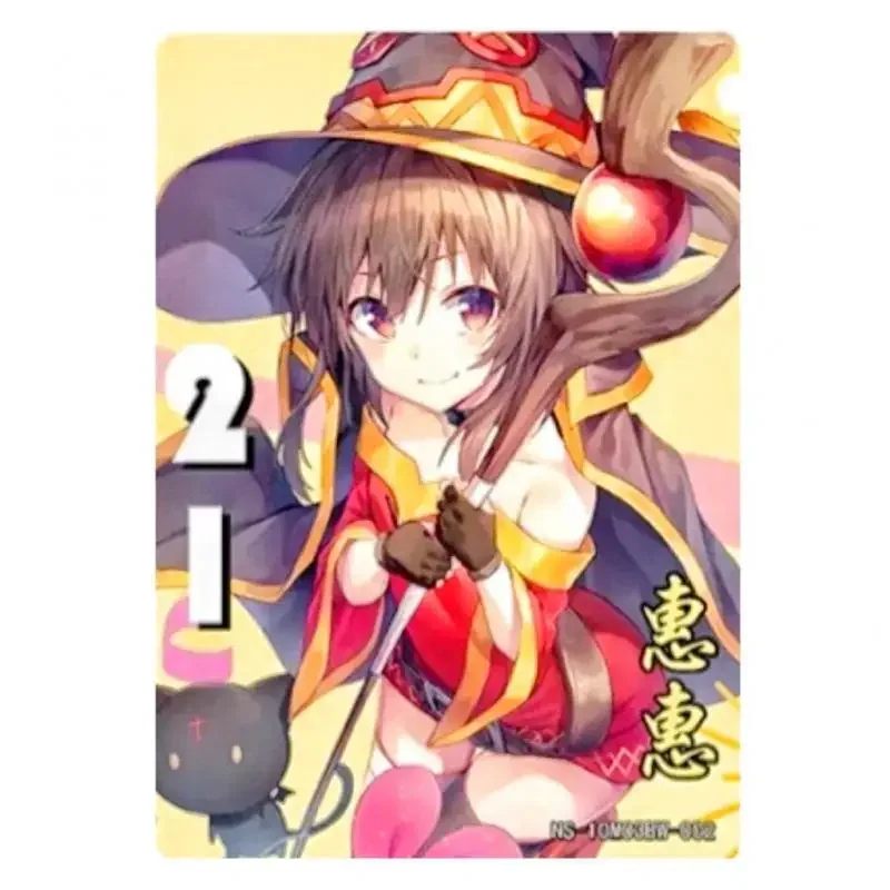 

Аниме Goddess Story 10M3 BW Редкая флэш-карта Kasumigaoka Utaha Tan Megumin Kizuna Оригинальная подлинная игровая коллекционная карта игрушка в подарок