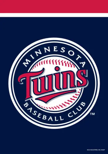 Minnesota Twins House Flag Licensed ; Briarwood Lane