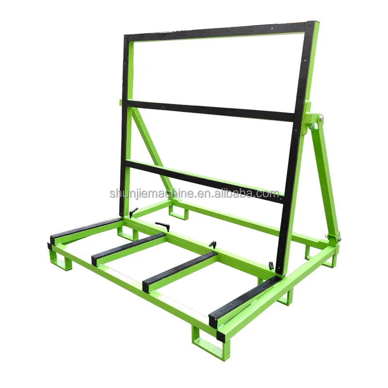 ชั้นวางโลหะแบบพับได้อเนกประสงค์ L Rack โรงงาน L กรอบกระจกรถเข็นเหล็กคุณภาพดีที่สุดรถเข็นแก้ว