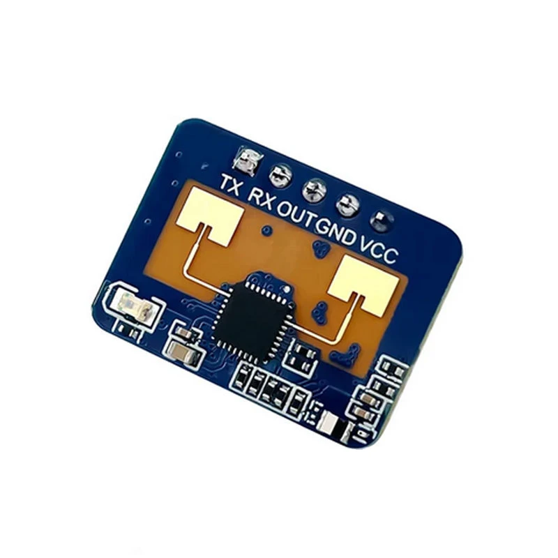 FMCW Wave Radar Induction Module Body Heartbeat Detection Sensors High Accuracy LD2410C 24GHz Human Presence Sensor