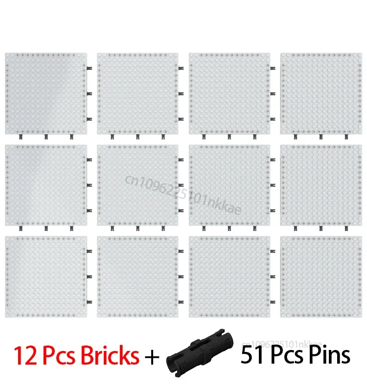 Groothandel 65803 Pixel Art Bouwsteen Bodemplaat 16X16 Baksteen Grondplaat Deel Compatibel 98138 Pixel Kleine Deeltjes Speelgoed Cadeau