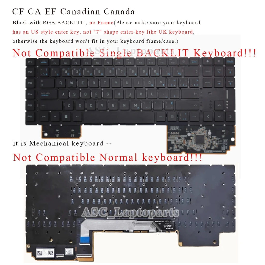 

Новая канадская французская механическая клавиатура для HP Omen 17-CK0001CA 17-CK0002CA 17-CK0003CA 17-CK0005CA 17-CK0006CA RGB с подсветкой