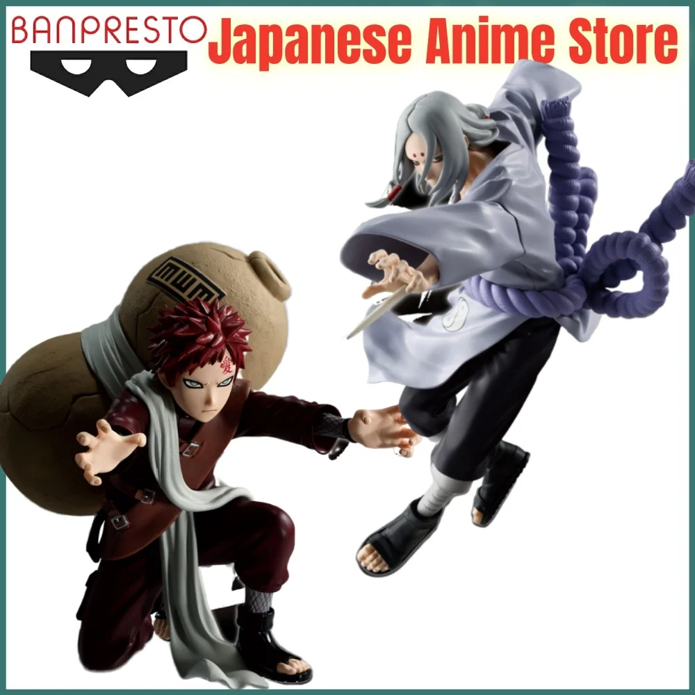 

Оригинальный аниме Banpresto NARUTO Gaara & Kimimaro VIBRATION STARS, аниме-фигурка, экшн-фигурка, модель Figuarts, коллекционные игрушки