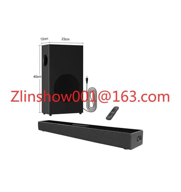 Новая модель сабвуфера портативная система домашнего кинотеатра 2.1 звуковая панель динамик для домашней вечеринки 80 Вт мощный Bluetooth динамик