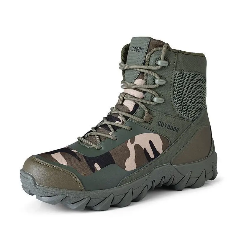 

Winter High-top Desert Locomotive Boots Tactical Special Forces Army Fan Boots Outdoor Sports Desert Boots Large Size