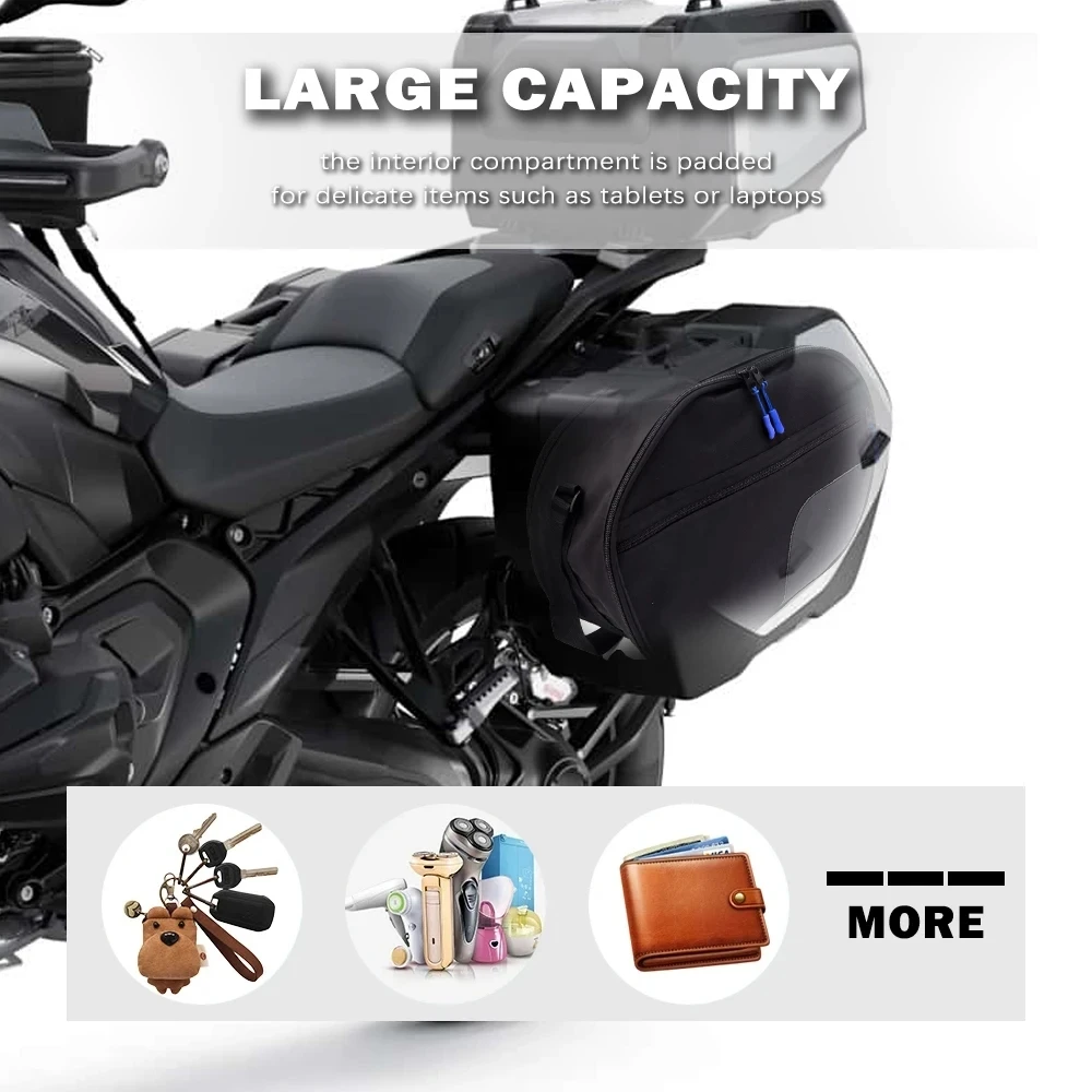 2024 R1300GS For Vario Travel Bags For BMW R1300GS Accessories Inner Bags Vario Case R 1300 GS Motorcycle Waterproof Inner Bags