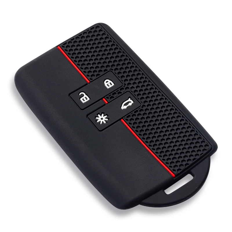 Silikon-Autoschlüsselhülle für Renault Captur Koleos Kadjar Arkana Megane Dacia Duster Sandero Stepway Smart Remote Control Fob Case