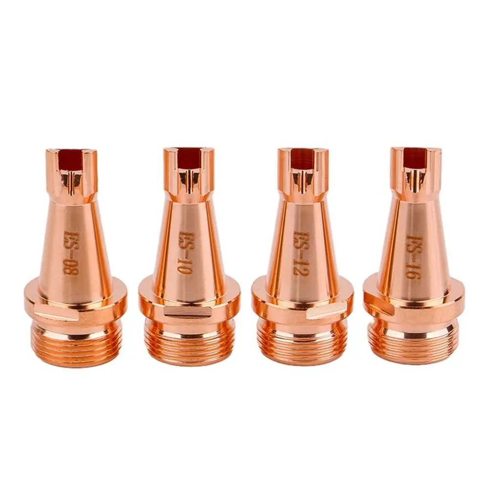 M16 CQWY Laser Welding Nozzle Red Copper Thickened Welding Torch Handheld Laser Nozzle for WEIYE Head Parts Welding Accessories