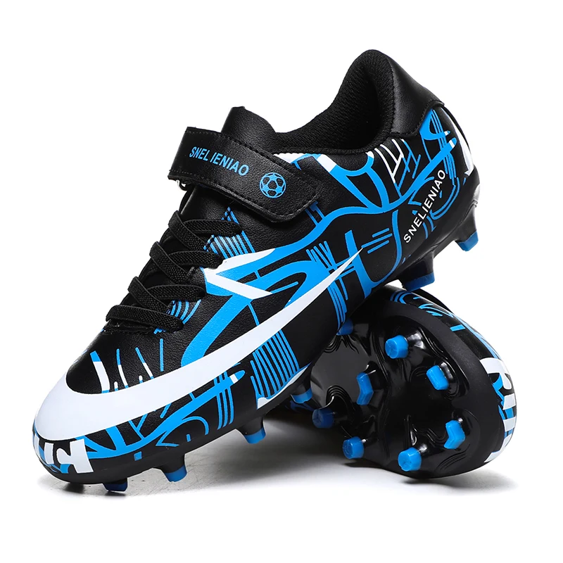 Soccer Shoes Kids Football Shoes TF/FG Cleats Grass Training Sport Footwear Trend Sneaker For Boys Chaussures De Football