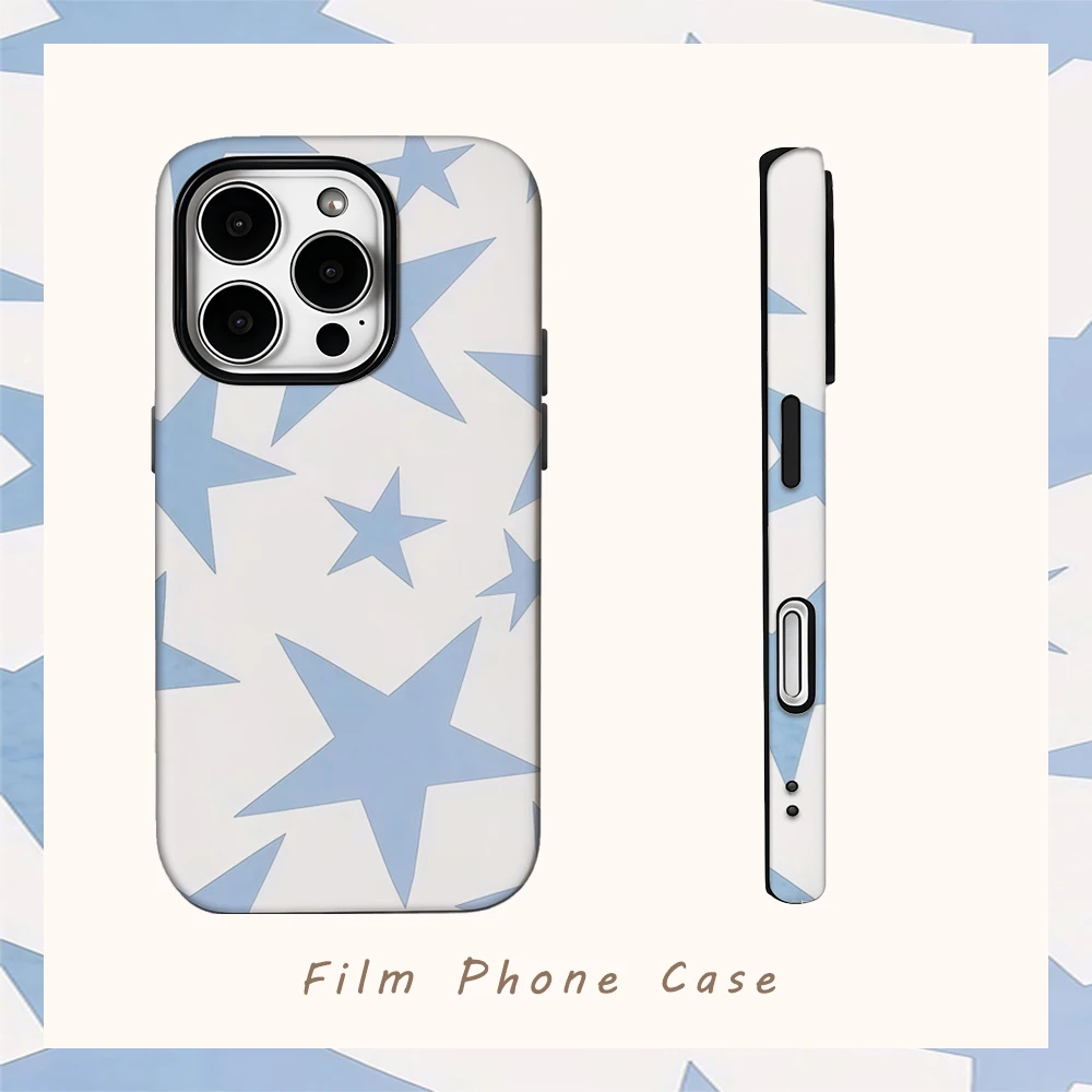 Stars Align Handyhülle für iPhone 16 15 14 13 12 11 X XS XR XSMAX 7 8 Pro Max Plus Doppelschichtige Rückseite