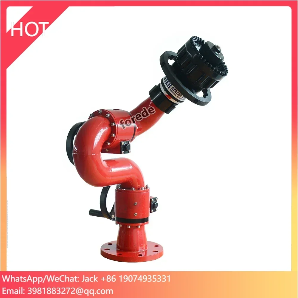 Forede Acero inoxidable fijo manual 30-50 LPS 10 Bar fuego seleccionable con volante para extinción de incendios