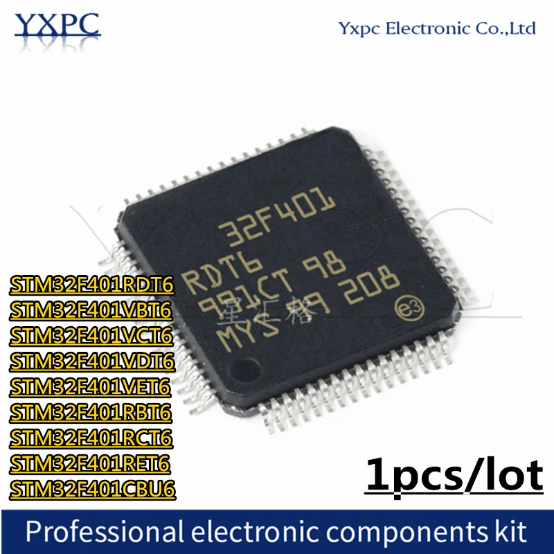 STM32F401RDT6 STM32F401VBT6 STM32F401VCT6 STM32F401VDT6 STM32F401VET6 STM32F401RBT6 STM32F401RCT6 STM32F401RET6 STM32F401CBU6