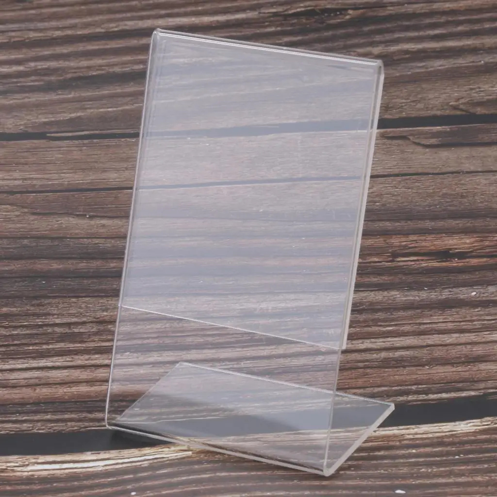 

3 Inch Table Top Desk Photo Frame Holder Acrylic Vertical Stand for Camera Film Paper Mini Photos