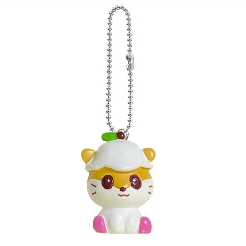 

Corocorokuririn хомяк ПВХ брелок для ключей мини Kawaii милые брелки талисман подвеска брелок