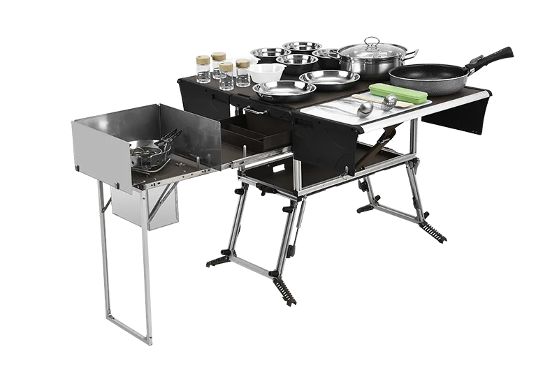 Bulin C650 Quality Protection rv mobile kitchen portable camper accessories Outdoor Mobile Camping Kitchen