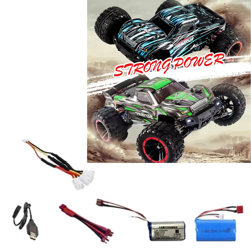 HBX 2105A RC Car Spare Parts Battery 7.4V 1500mAh /3000mAh/ 3 in 1 line Suitable For: HBX 2105A  Accessories