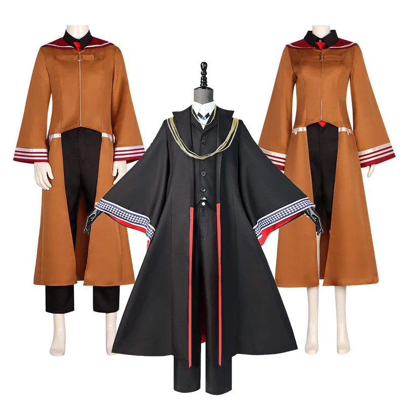 Anime The Ancient Magus Bride Chise Hatori Cosplay Costume School Uniform Skirts Necklace April Atwood Rickenbacker Women Men