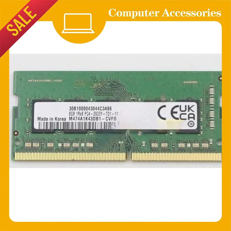 

For Samsung 8G 1RX8 PC4-2933Y-T ECC SODIMM Notebook Memory M474A1K43DB1-CVF