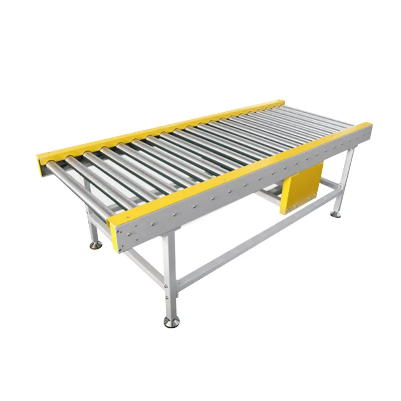 2026 non-standard stainless steel food conveyor heavy-duty telescopic power roller conveyor assembly line logistics turning
