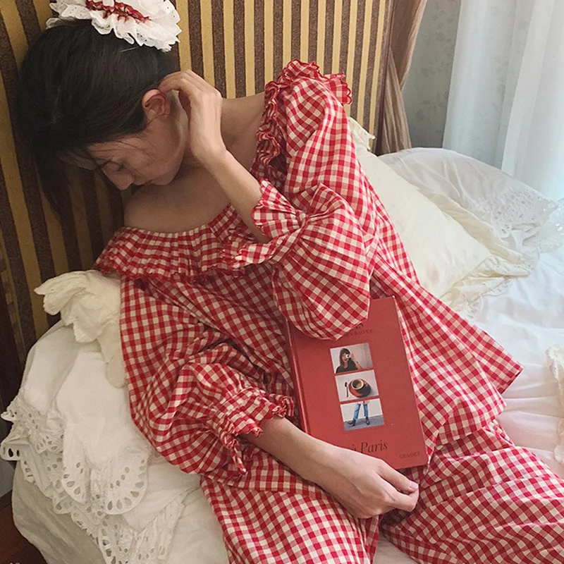 European Classical Morning Gown French Court Nightgown Women's Fairy Pajamas Lace Victorian Princess Sleepwear Home Wear