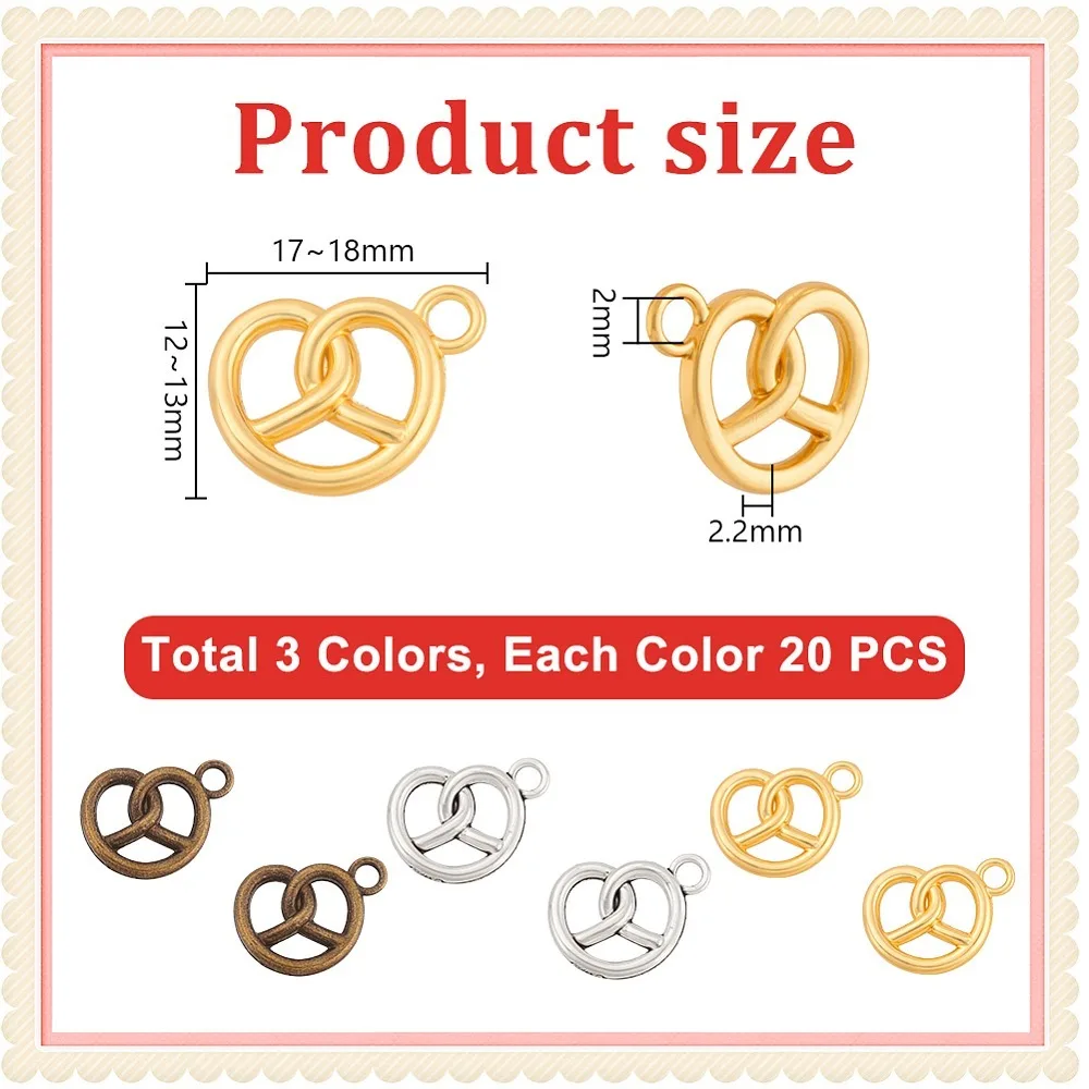60-pecas-de-pingentes-de-liga-de-zinco-em-3-cores-pretzel-cores-misturadas-17~18x12~13mm-furo-2mm