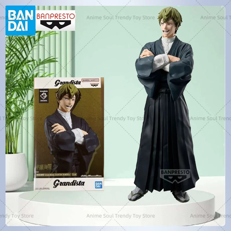 

In stock Bandai Banpresto Jujutsu Kaisen Grandista Zen'in Naoya Anime Figure Model Collector Figurine Gift AS