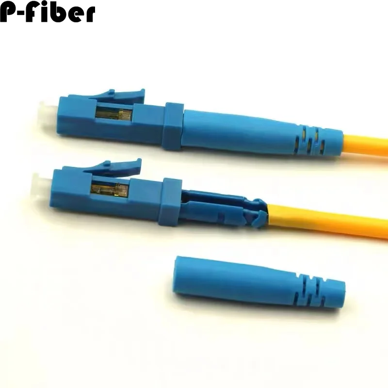 ขั้วต่อใยแก้วนำแสงแบบเร็ว LC 20 ชิ้น แบบเชื่อมเย็น สายสี่เหลี่ยม สายกลม สายไฟเบอร์ออปติกแบบผสม P-fiber