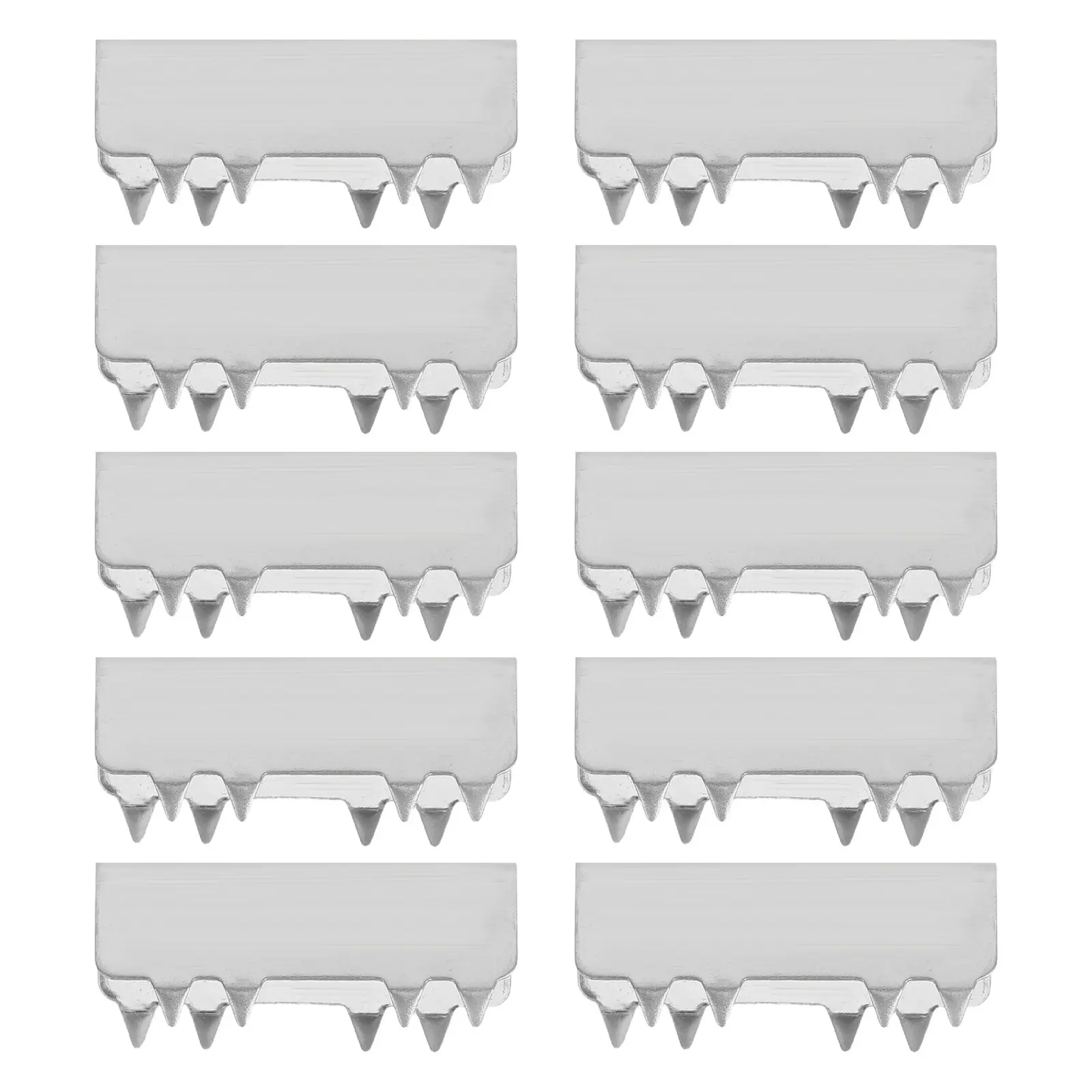 

10Pcs Stainless Steel Timing Belt Clamp for 3D Printer Precision Alignment Secure Toothed Belt Fixing Clip Industrial