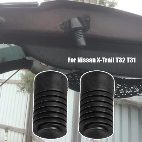 2X для Nissan X-Trail T32 T31 2007-2013 2014 2015 2016 2017 2018 автомобильный капот крышка багажника хвостовые ворота капот стоп крепление буферная подушка