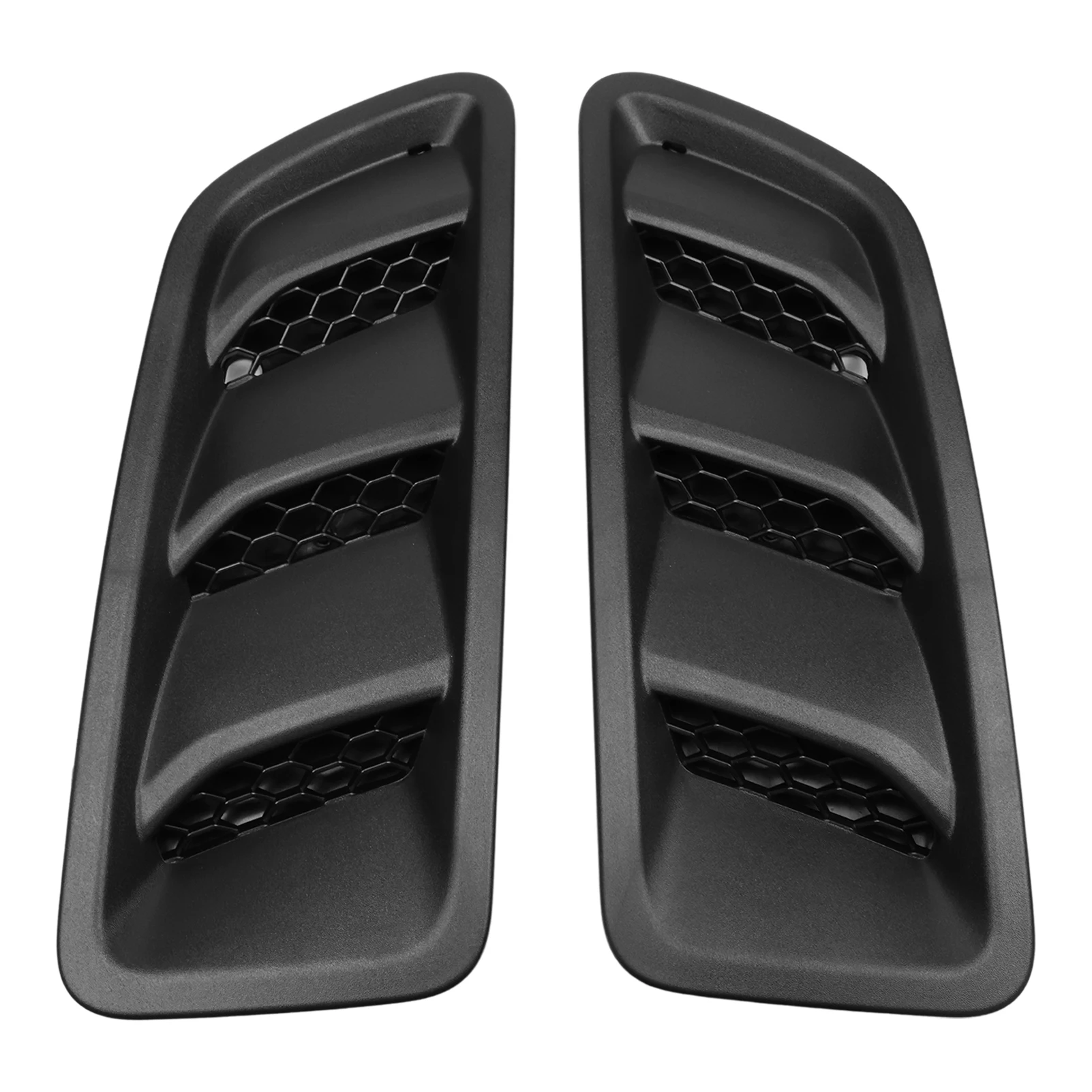 1 Pair Driver and Passenger Side Hood Vent Bezel 68293749AF 68293748AB for Jeep Wrangler Gladiator 2018-2024