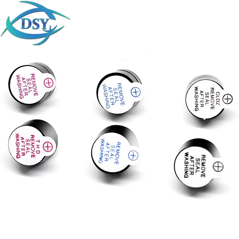 100PCS Active Buzzer 3V 5V 12V Magnetic Long Continous Beep Tone 12095 12*9.5mm TMB12A03 TMB12A05 TMB12A12 Mini Plug Speaker