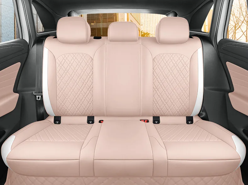 Neuer Autositzbezug für Volkswagen ID4 CROZZ 2021-2025, maßgeschneiderter Sitzschutz, Ganzjahres-Innenzubehör mit vollständiger Umhüllung. – Detail 18