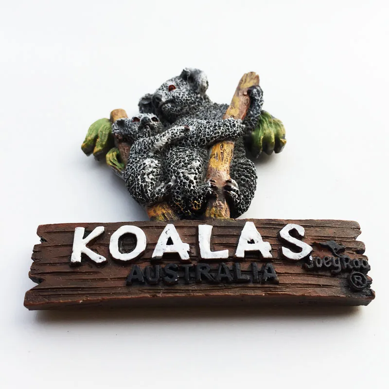 Fridge magnet Australia Koala Decoration Resin Refrigerator Magnet Tourism Souvenir Message Post