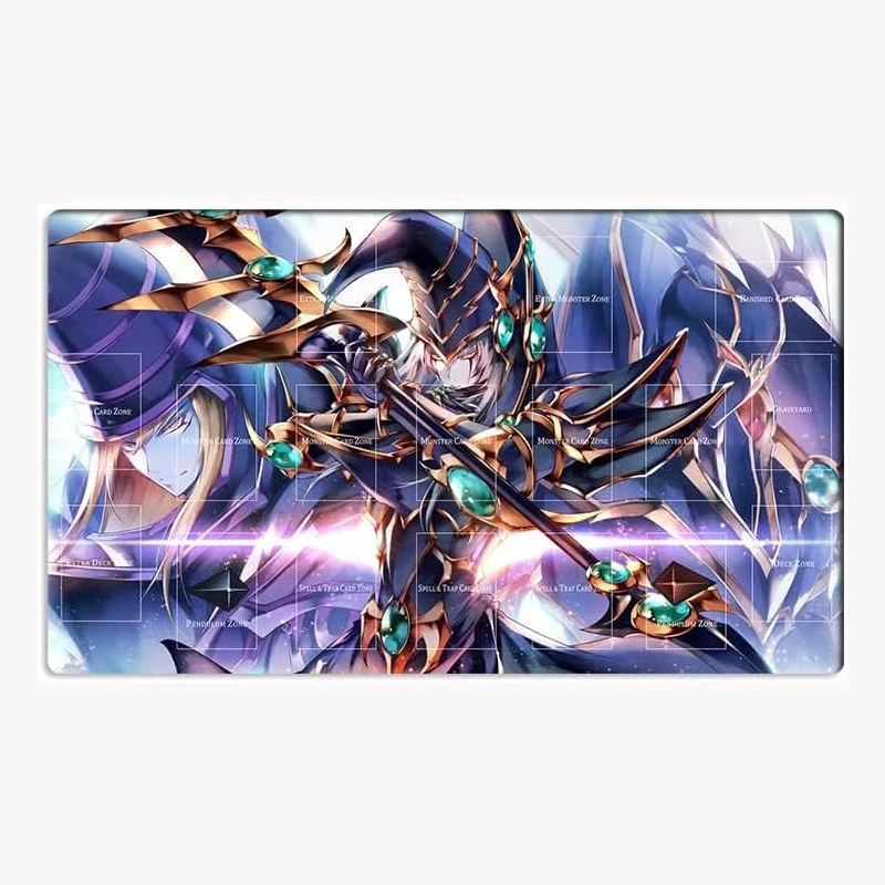 New MTG Playmat for TCG Card Playing Game - 2Pcs  Stitched Play Mat for Cards Gameplay, MTG, Yugioh, MagicMagic The Gathering