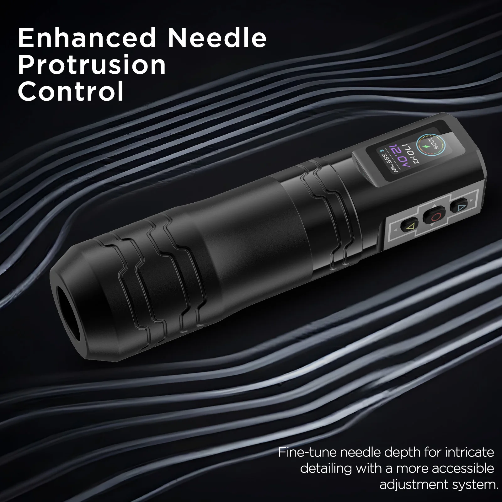 EZ P3 Pro Turbo 2.0 Wireless Battery Tattoo Pen Machine 2.5-5.0mm