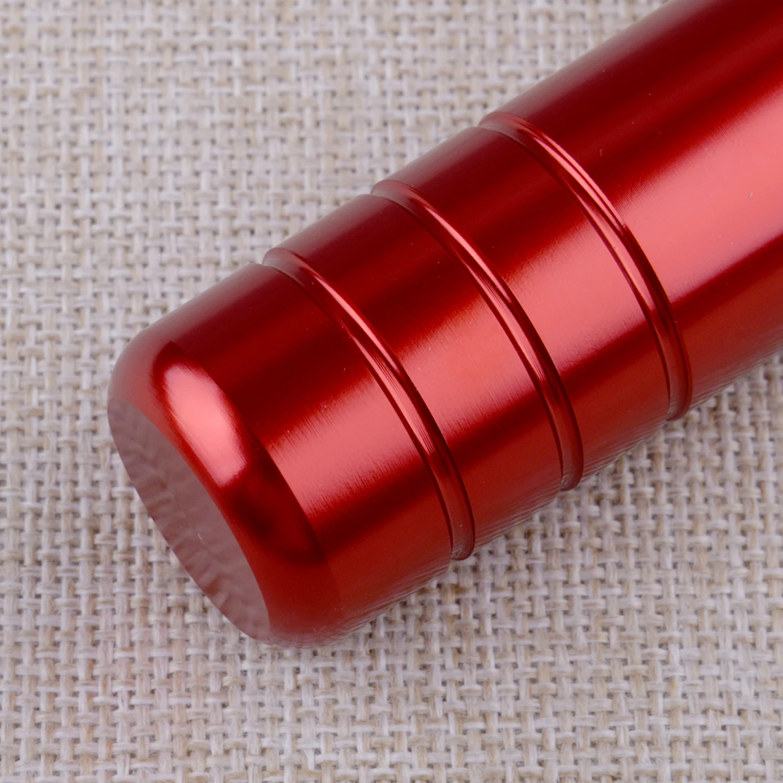 

18cm Long Manual Gear Shift Shifter Lever Stick Knob Universal for Car Red Aluminium