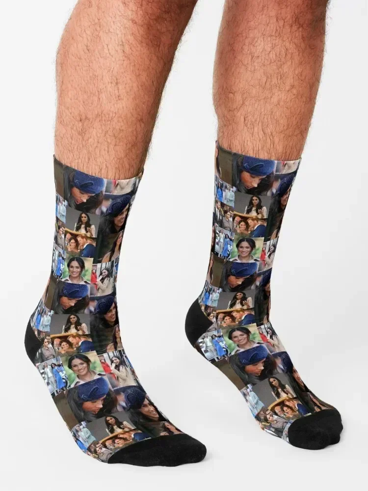 Meghan Markle Socks Toe sports aesthetic Stockings sports stockings Socks Woman Men's