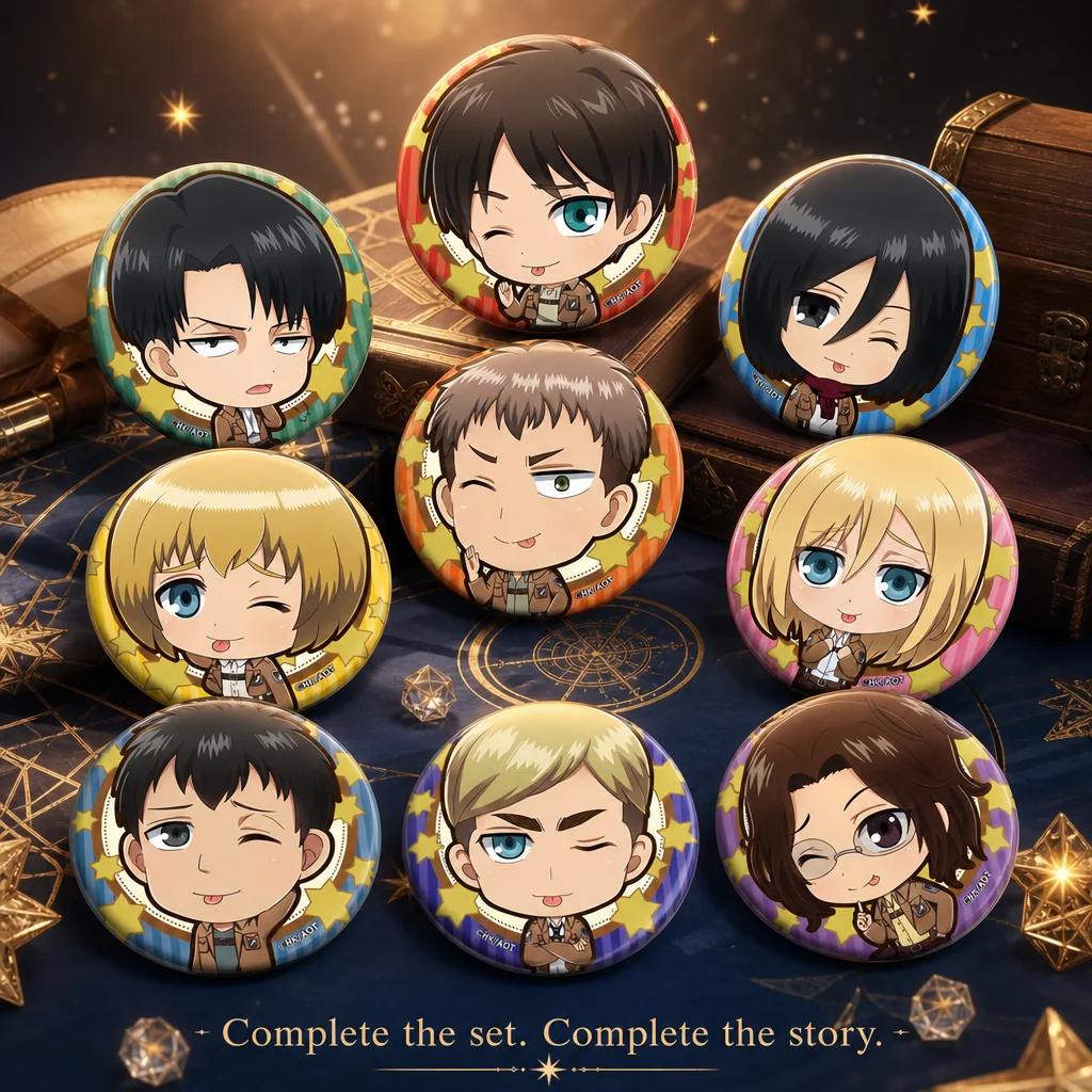Anime Merchandise In Japanese - Japanese Official Attack On Titan Anime