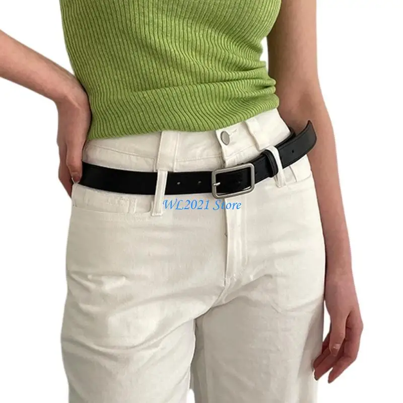 G5GC Cinto Casual Cowgirl Punk Cinto Fivela Vintage para Jeans Vestido Unsiex